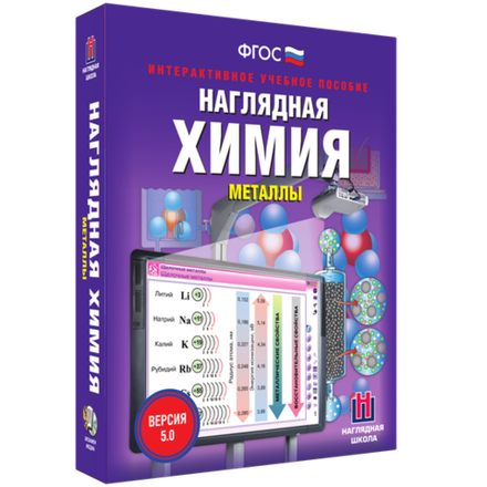 Наглядная химия. Металлы. Интерактивное пособие