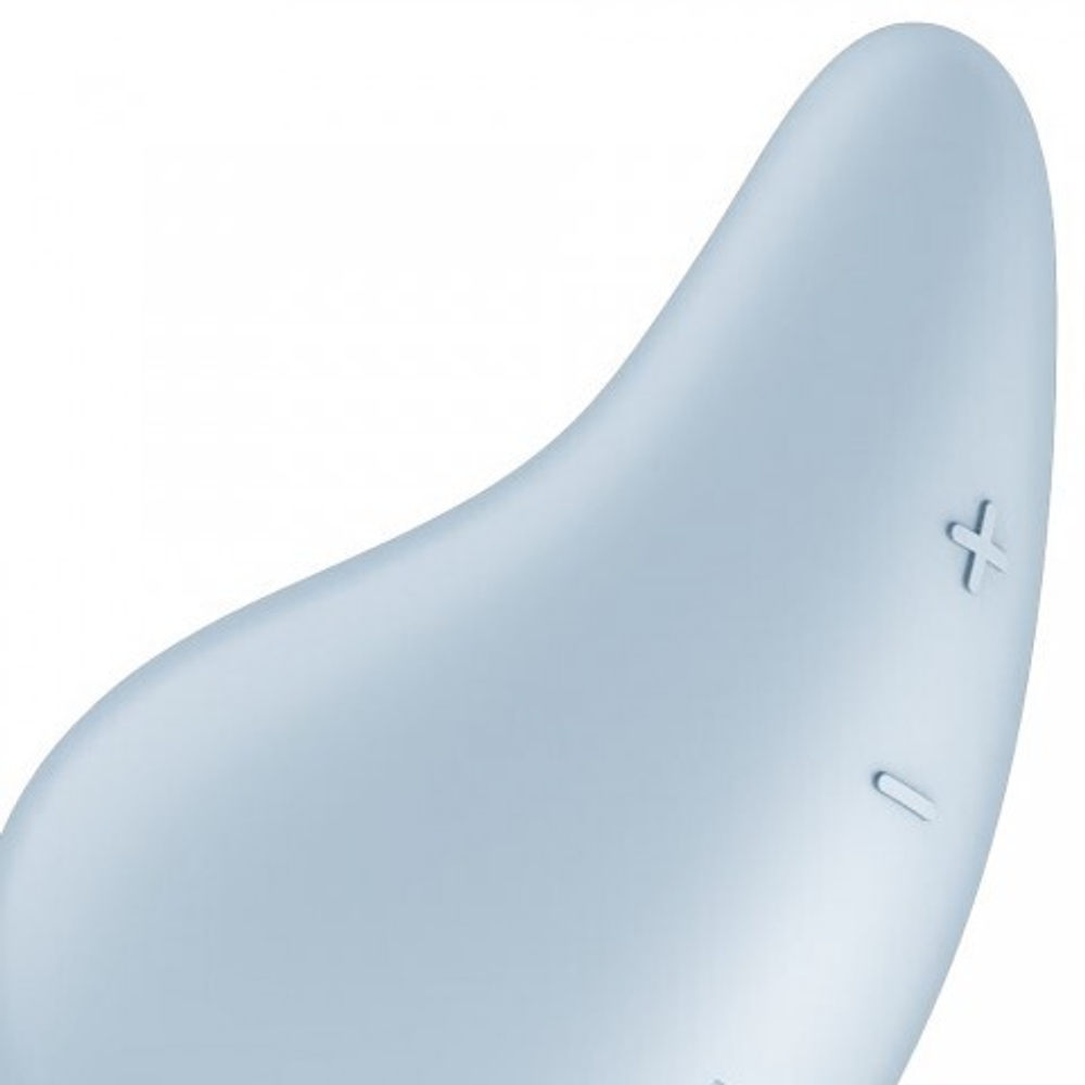 Клиторальный мини-вибратор Satisfyer Dew Drop голубой