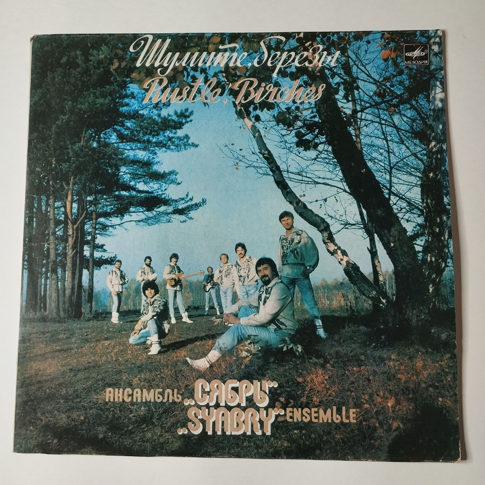 Винтажная виниловая пластинка LP Сябры Шумите, Березы (СССР 1985) У Лукоморья