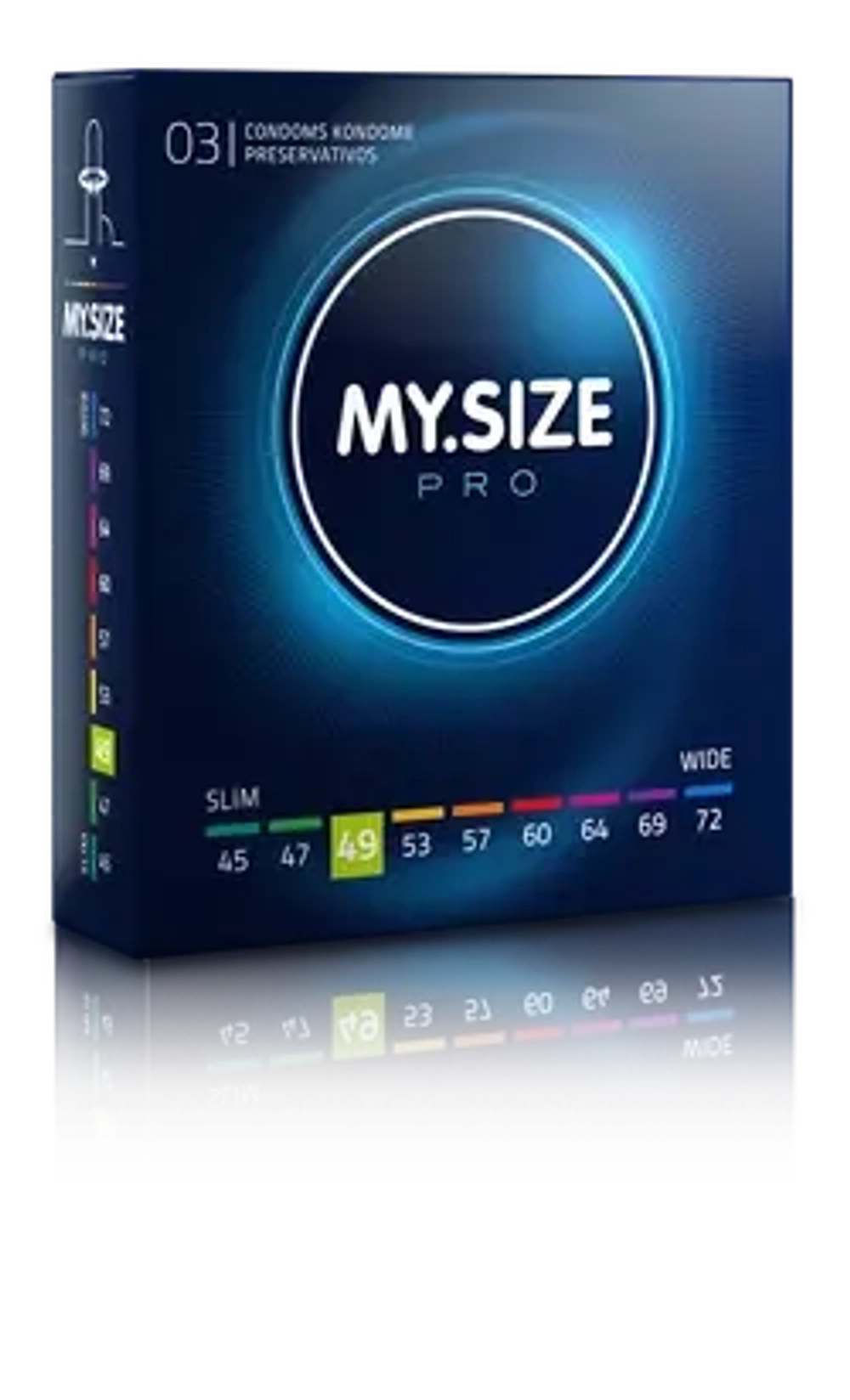 Презервативы My.Size 3 шт. размер 49 мм.