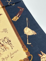 Платок бежевый с синей каймой Ralph Lauren