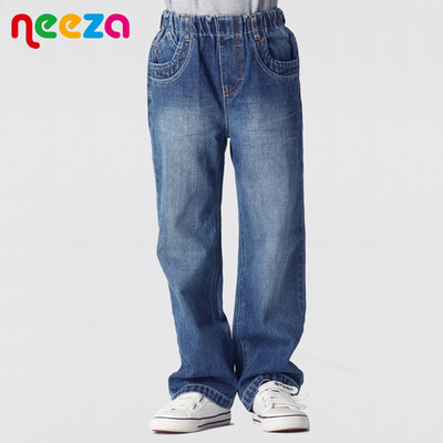 Джинсы детские классические на резинке