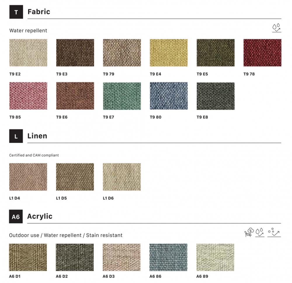 Кресло пластиковое с обивкой Scab Design Hug, антрацит