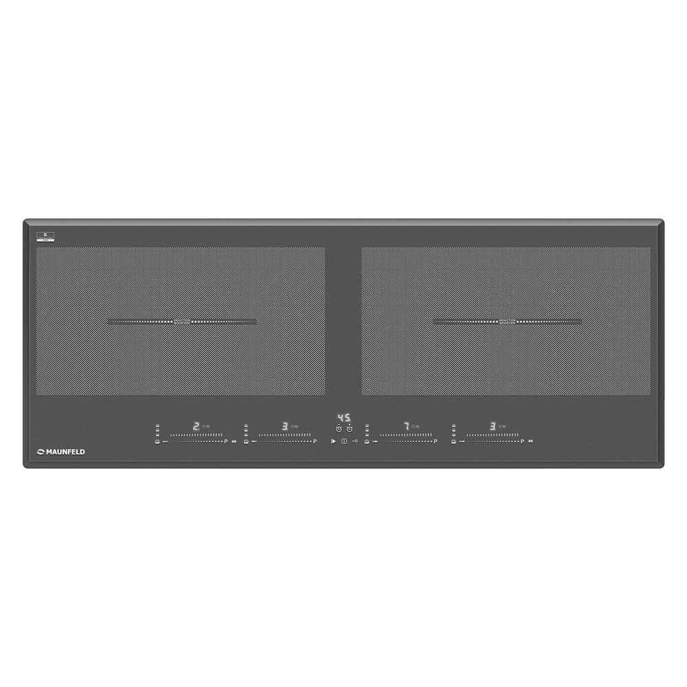 Индукционная варочная панель с двумя Flex Zone и Booster MAUNFELD CVI904SFLDGR