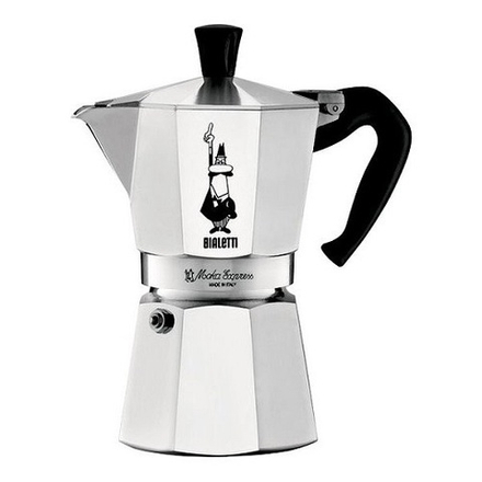 Bialetti Moka Express гейзерная кофеварка на 12 порций