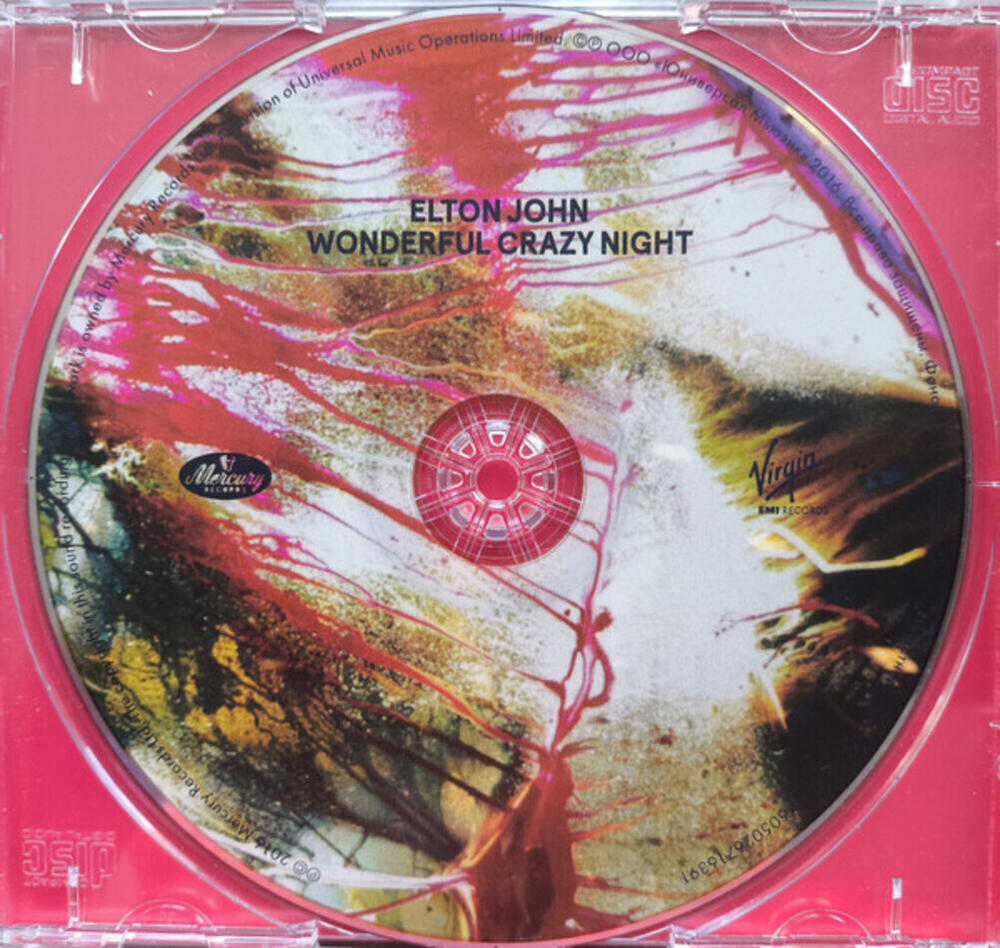 Elton John / Wonderful Crazy Night (RU)(CD)