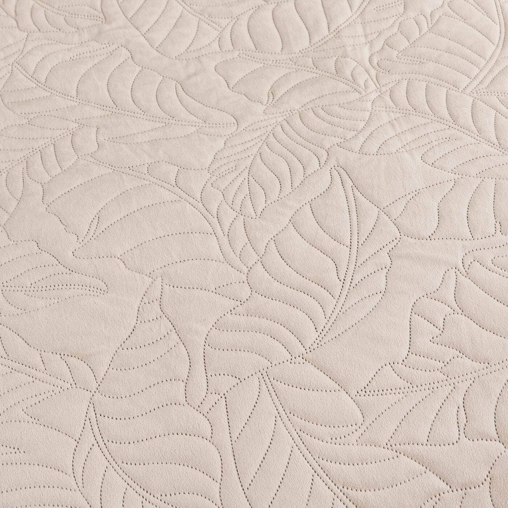 Покрывало 240х260 и 2 наволочки 50х70 Sofi De MarkO Мелисса светло-бежевое