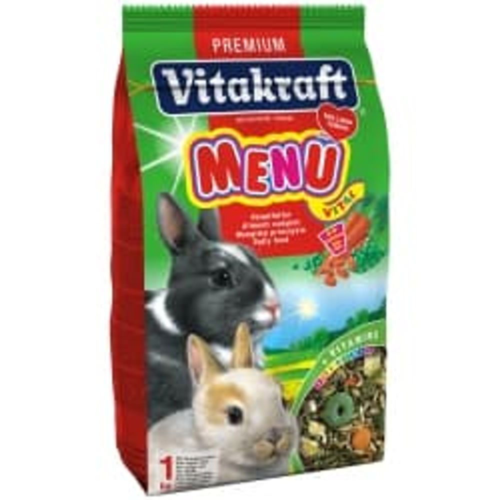 Vitakraft  Корм для кроликов MENU VITAL 1кг