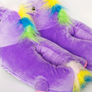 Тапки Rainbow Unicorn Purple р-р 33-37