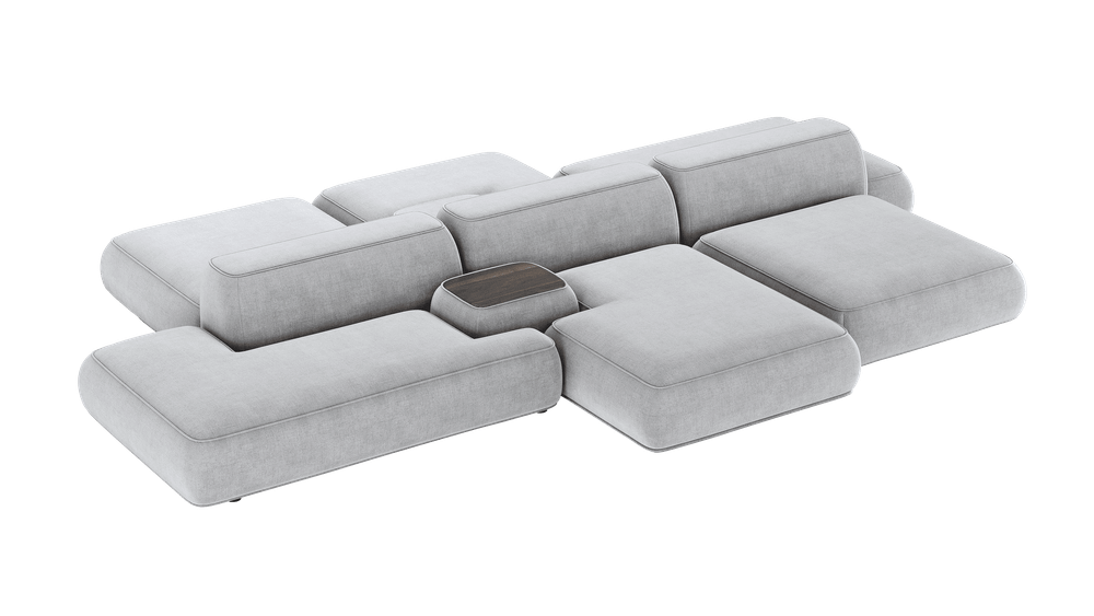 Модульный диван Генрих (Genrih), 4560 мм Двусторонний