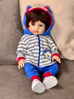 Кукла Реборн виниловая 48см в пакете (FA-060A)