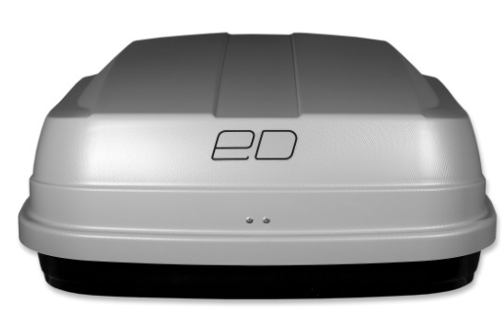 Автобокс Евродеталь Магнум 350 140х90х42 (серый карбон) быстросъём [ED5-041B]