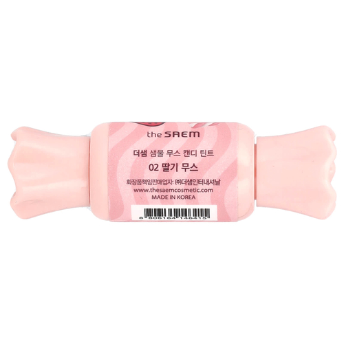 The Saem, Saemmul, Mousse Candy Tint, 02 с клубникой, 8 г