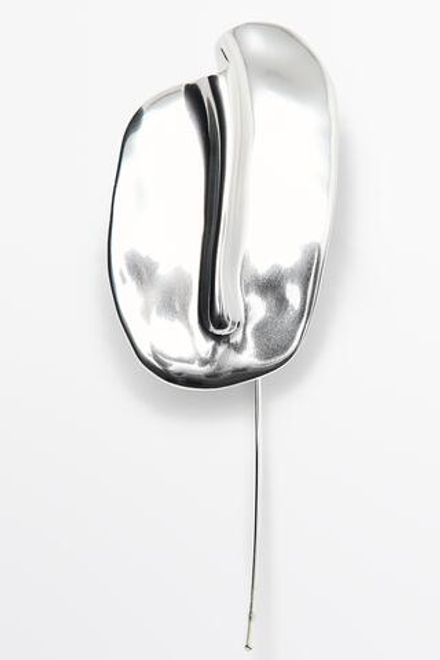 Massimo Dutti Серьги Dumpling, серебряный