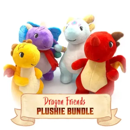 [Предзаказ] Dragon Friends Plushie Bundle