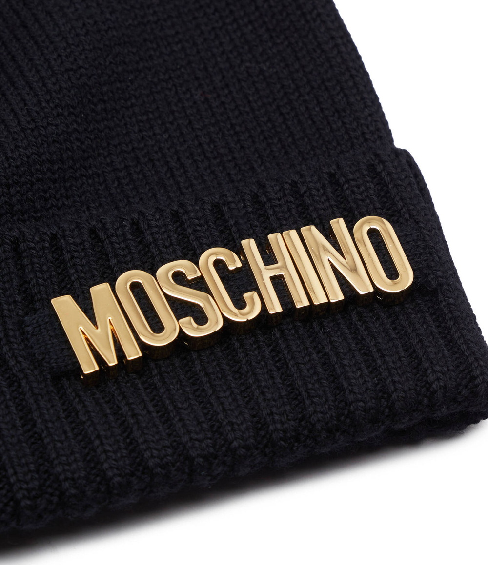 Хлопковая шапка Moschino - черный(65380 M2972)