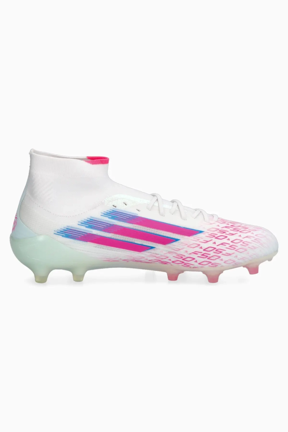 Бутсы adidas F50 Elite Mid FG/AG для женщин - белый