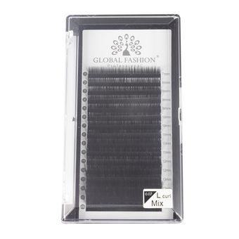 Набор ленточных ресниц Global Fashion Premium Lashes микс (7-15 мм) L 0.07