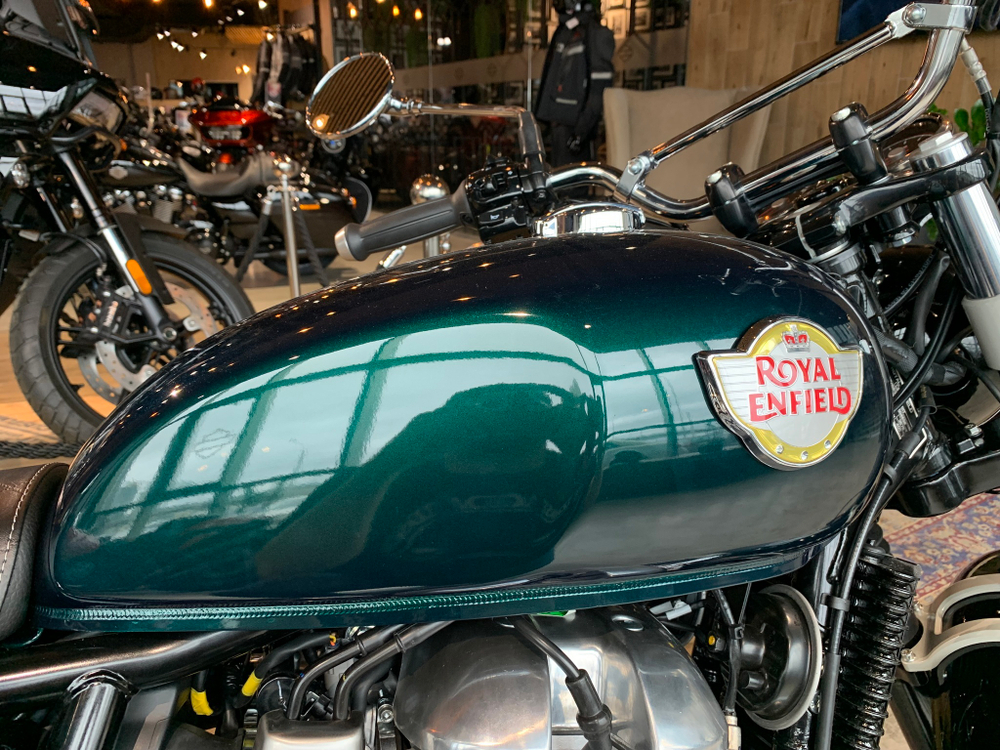 Royal Enfield Interceptor 650 Cali Green (Standard / Single tone)