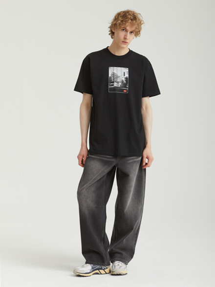 Мужская Футболка Obey Osaka Photo