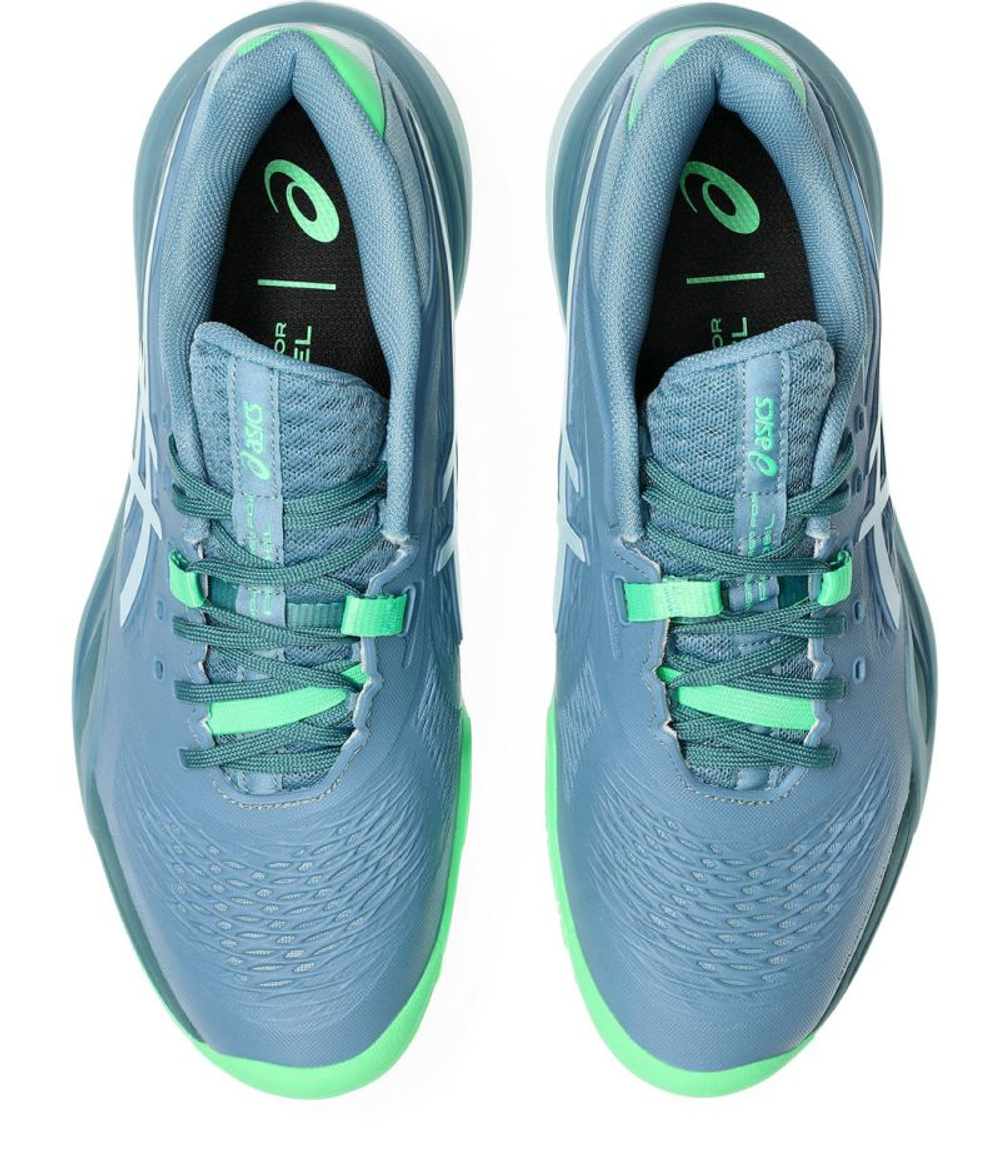 Мужские кроссовки для Падел Asics Gel-Resolution X Padel - saba blue/cool grey