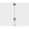 Подвесной светодиодный светильник Italline IT014-0204 rose gold