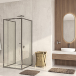 Душевой уголок WasserKRAFT Aula 11P 11P43 90х90 профиль хром/стекло прозрачное