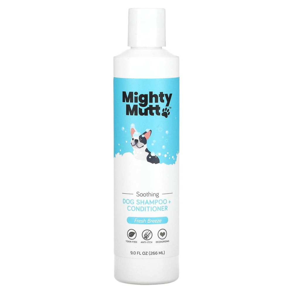 Mighty Mutt, шампунь и кондиционер, для собак, свежесть бриза, 266 мл (9 жидк. унций)