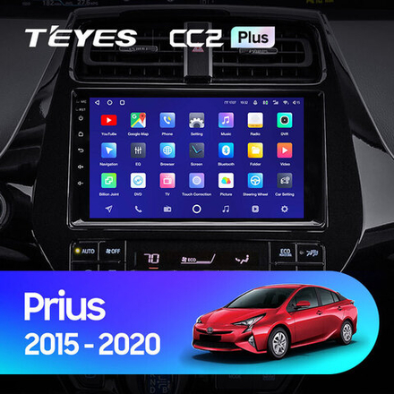 Teyes CC2 Plus 9" для Toyota Prius 2015-2020