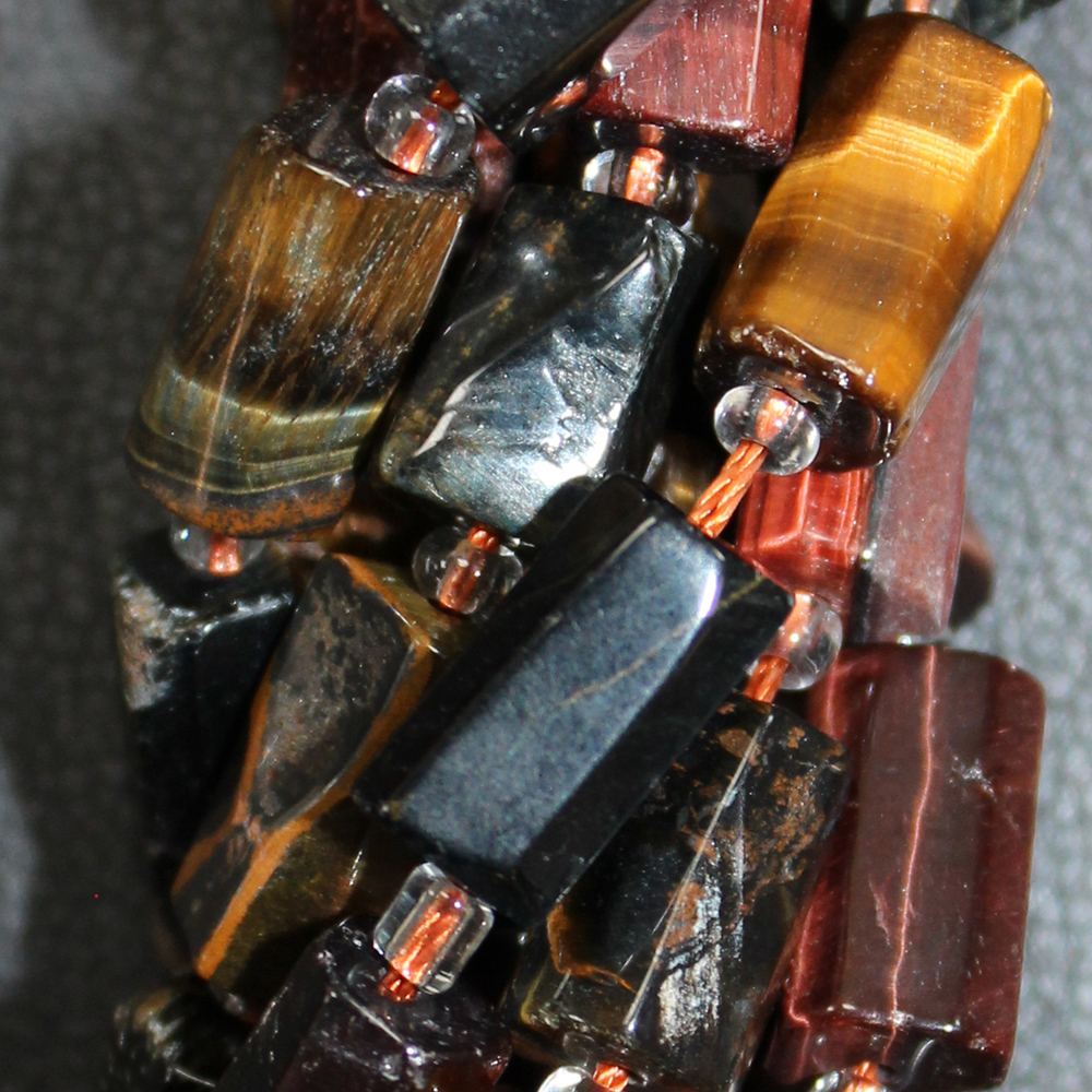 Тигровый глаз трубки 10-13мм