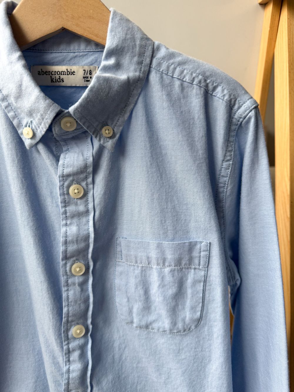 Хлопковая рубашка Abercrombie, 122