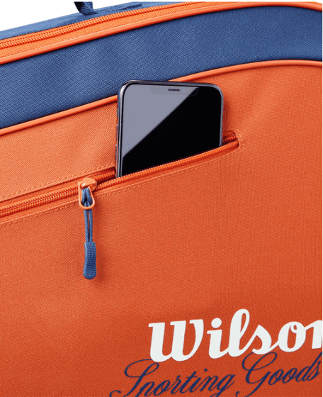 Сумка теннисная Wilson Roland Garros Team 3PK Clay/Navy (2026)