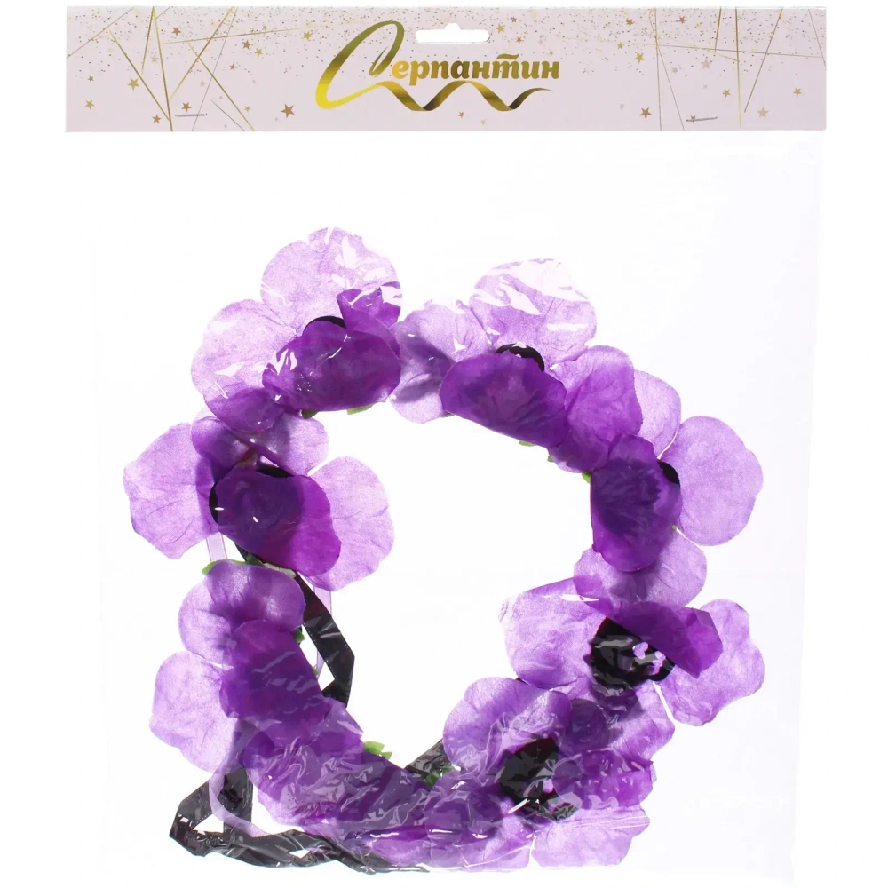 Ободок для волос карнавальный «Helloween - Цветы», микс