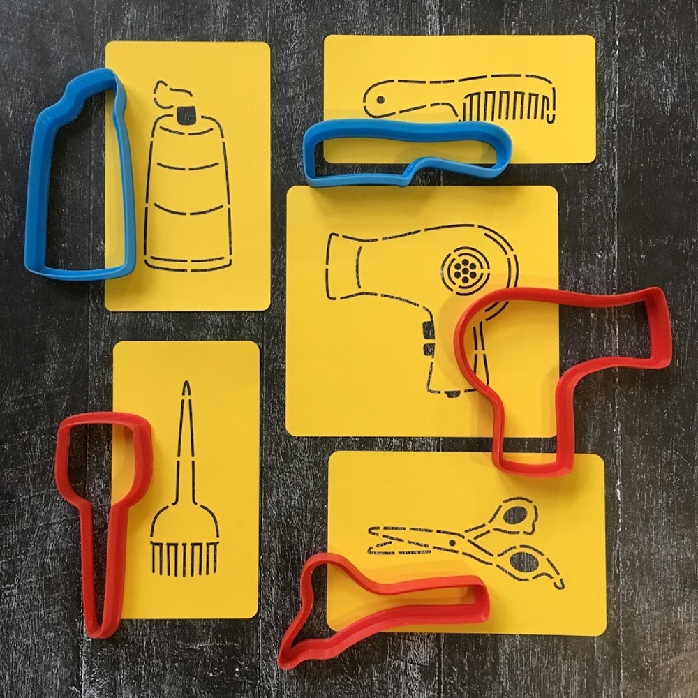 Ножницы №1 (Набор парикмахера)