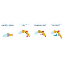 2353 HoZelock Rose-Gun Starter Set (+ коннекторы) | HoZelock