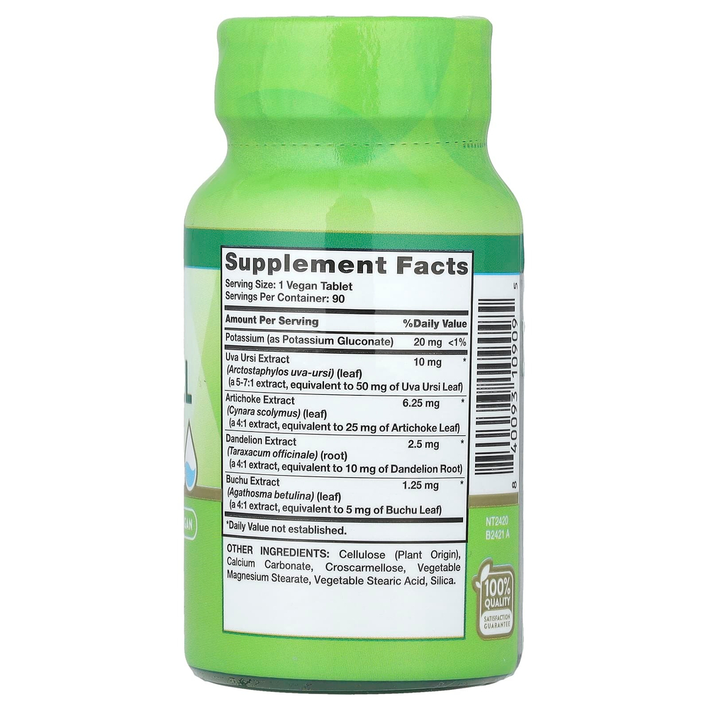 Nature's Truth, Таблетка для воды с калием, без кофеина, 90 таблеток