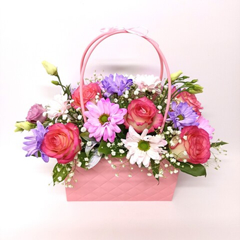 Букет в сумочке "Натали"