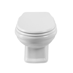 Унитаз подвесной безободковый с сиденьем BelBagno BOHEME BB115CH/BB115SC