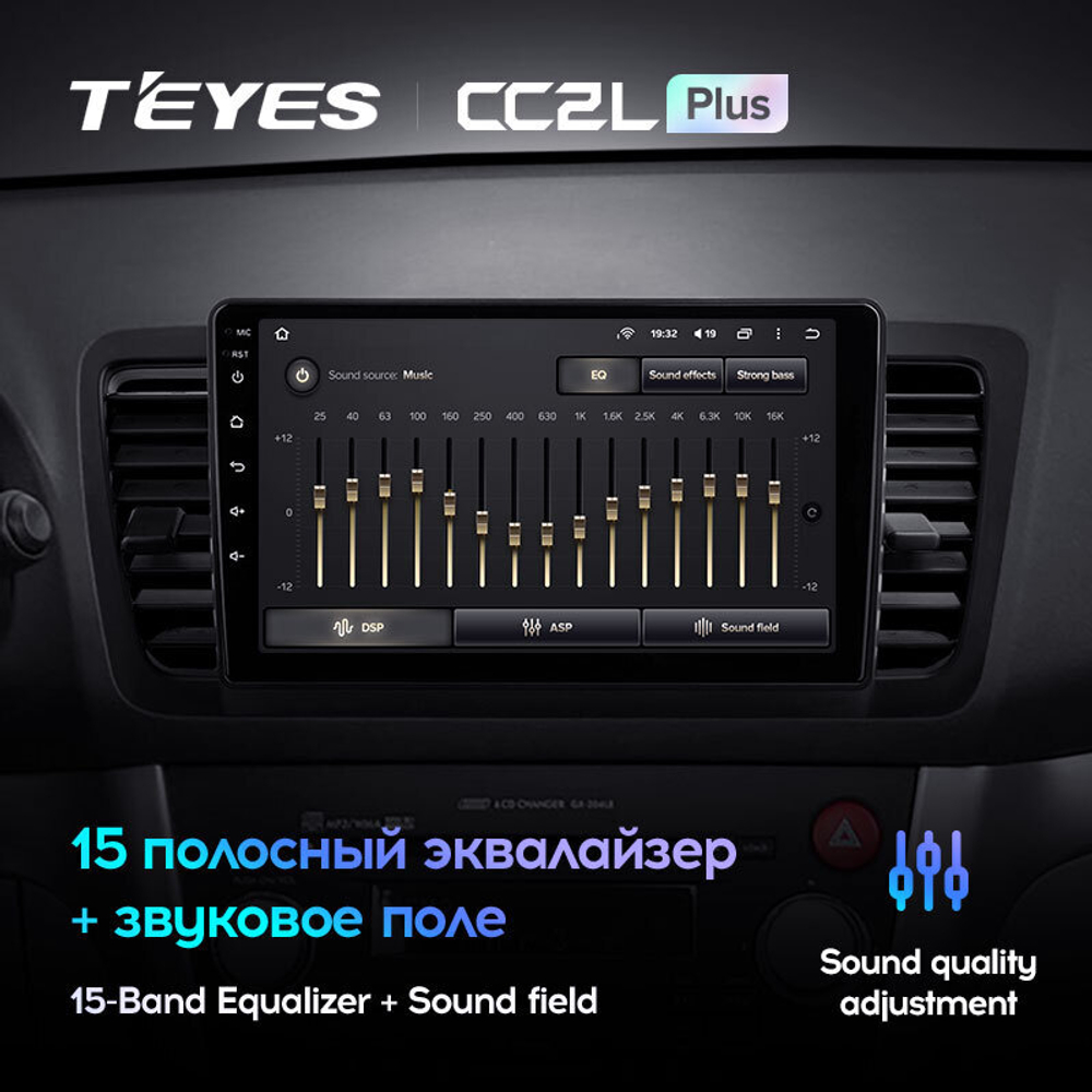 Teyes CC2L Plus 9" для Subaru Outback, Legacy 2003-2009