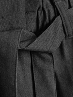 Шорты школьные с поясом для девочки Next 405-755, Серый