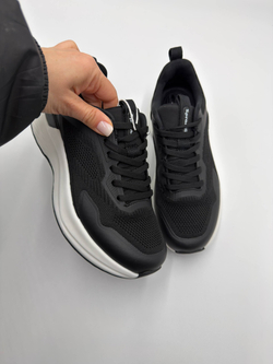 Женские беговые кроссовки арт. 7W226R83-1 цвет "чёрный"