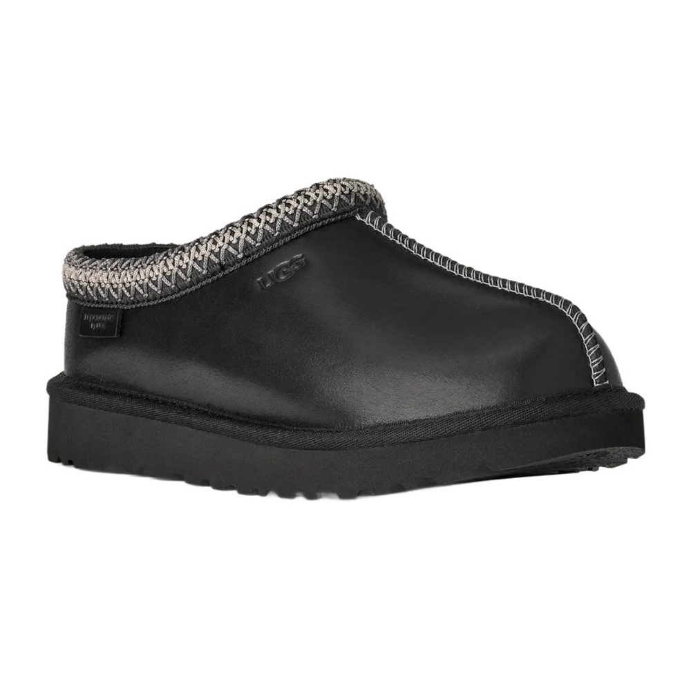 Ugg Tasman Slipper Leather Regen Black