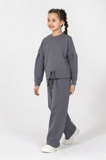 Костюм для девочки Ирма-1 Виотекс СЕРЫЙ