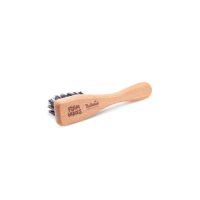 FHA018 Foam Heroes Natural Boar's Hair Brush щетка для очистки кожи, 11.8x2.9см.
