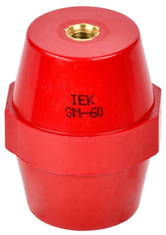 Изолятор SM60 (М8) силовой IEK YIS11-60-20 Изолятор SM60 (М8) силовой IEK YIS11-60-20