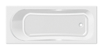 Ванна акриловая прямоугольная "Тенерифе XL" 170х70 белая с г/м "Базовая Плюс" Santek