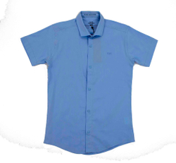 рубашка на кнопках SCHOOL NJN короткий рукав 4738