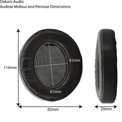 Dekoni Audio Choice Suede for Audeze Mobius & Penrose