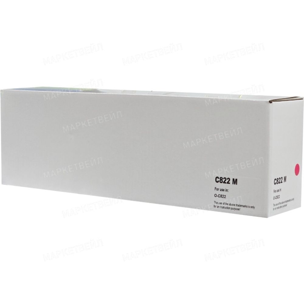 Тонер-картридж WBox, аналог OKI 44844614/44844626 для C822 Magenta (7.3K)