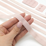 Бейка эластичная отделочная ПУДРА, 15мм